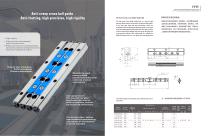 Anti-creep cross roller guide rail FYFV