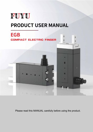 ELECTRIC GRIPPER EGB SERIES