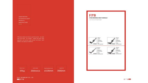 Linear Motion FPB Long Stroke High Speed