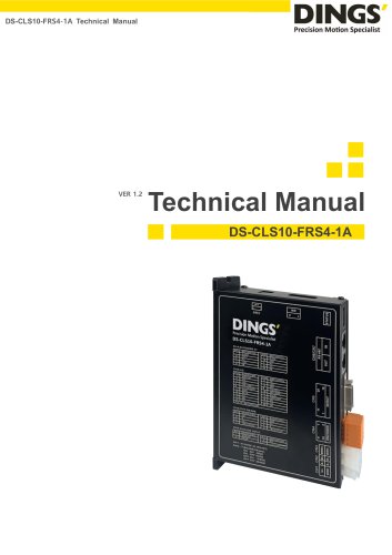 DS-CLS10-FRS4-1A Manual