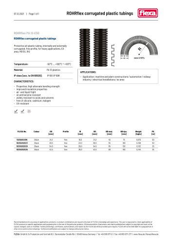 ROHRFLEX PA 12-ESD