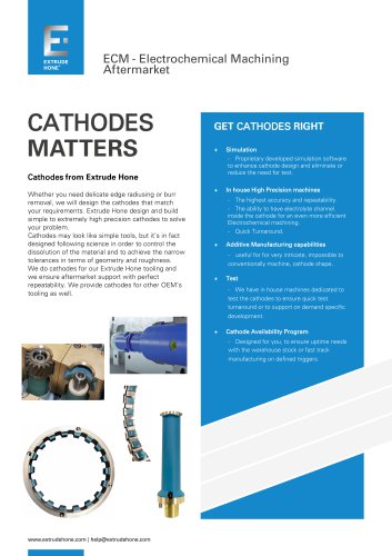 CATHODES MATTERS