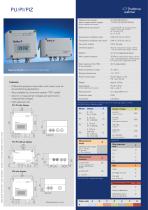 Data sheet differential pressure transmitter PU / PI / PIZ