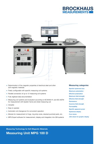 Measuring Unit MPG 100 D