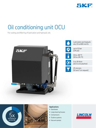 Oil conditioning unit OCU