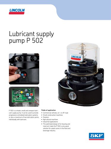 P502 product brochure