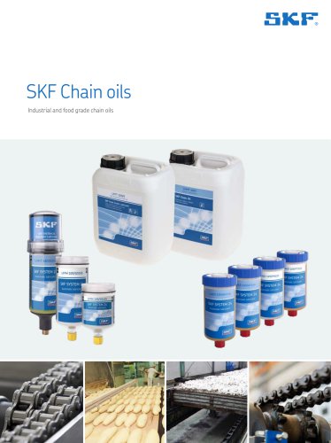 SKF Food grade and industrial chain oils for CLK / product data sheet