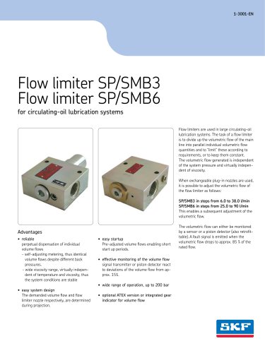 SP/SMB3 / SP/SMB6 product brochure