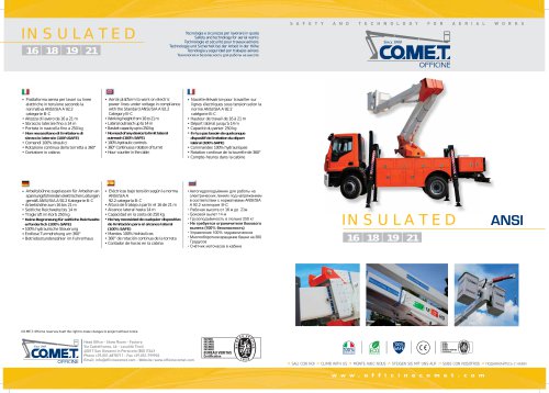 CO.ME.T. OFFICINE_INSULATED ANSI_CATÁLOGO