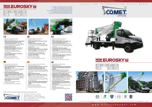 CO.ME.T. OFFICINE_NEW EUROSKY HEAVY DUTY 26-33 MT_CATÁLOGO