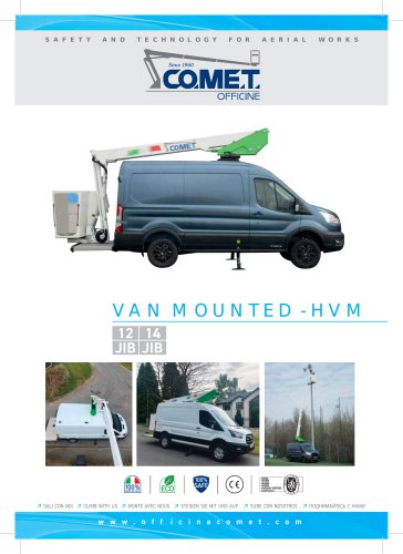 CO.ME.T. OFFICINE_VAN MOUNTED HVM 12-14 MT_CATÁLOGO