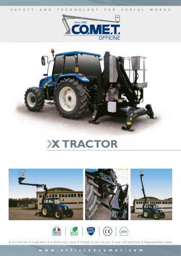 CO.ME.T. OFFICINE_X TRACTOR_CATÁLOGO