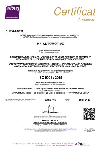 MK AUTOMOTIVE
