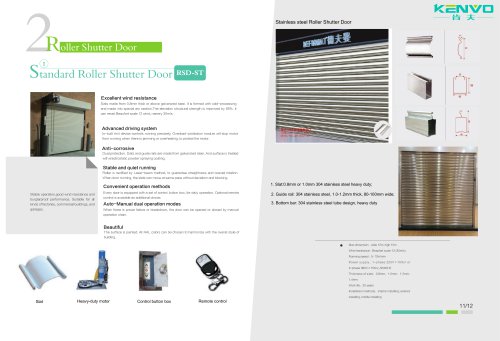 Catalog of Roller Shutter Door