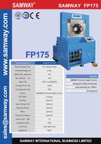 SAMWAY FP175  Hydraulic Hose Crimping Machine