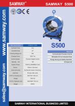 SAMWAY SAMWAY S500 20" Industrial Hose Crimping Machine