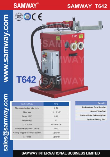 SAMWAY T642 Tube Bending Machine