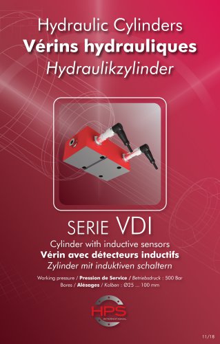 Hydraulic Cylinders SERIE VDI