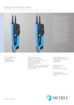 MD 1160 LCD Voltage/Continuity Tester EN