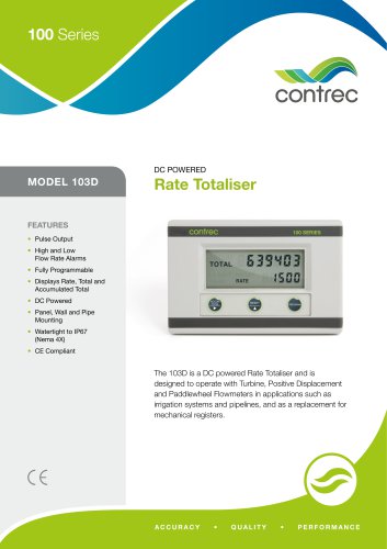 Rate Totaliser