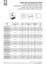 INSERTOS PARA TUBOS - 12