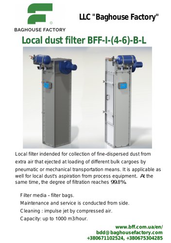 Local dust filter