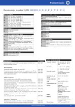 Data sheet FA 550 - ES - 2