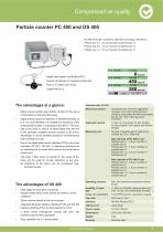 Hojas de datos técnicos - PC 400 portátil - 5