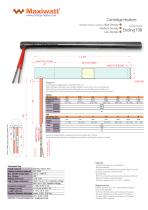 T9B - Cartridge Heater Circular Flange Ending T9B