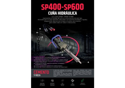 quebrantador de rocas hidráulic