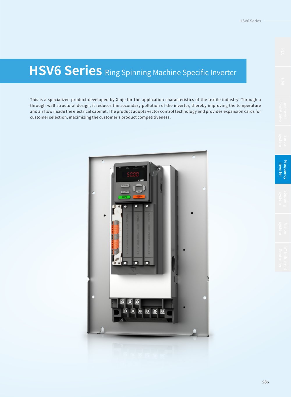 XINJE HSV6 Series Catalog - XINJE Electric