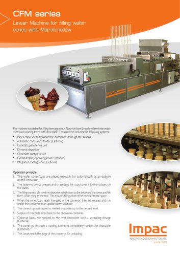 CFM- Automatic Marshmallow Filling Machine