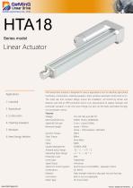 HTA18 linear actuator catalog