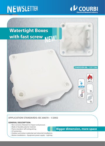 Watertight Boxes