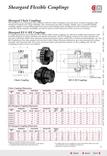 Sheargard Flexible Couplings