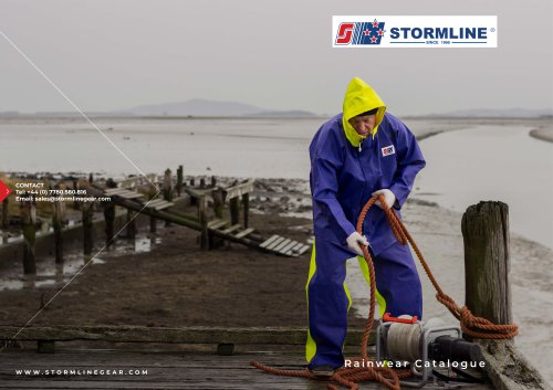 Stormline Commercial Fishing and Oilskins Clothing Catalogue