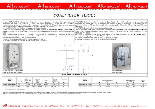 COALFILTER series