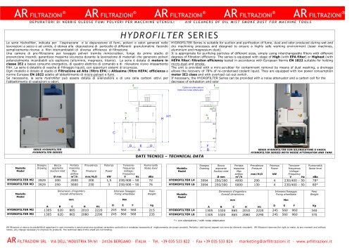 HYDROFILTER series