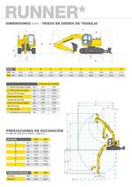 Axcavadoras Hidraulicas de Cadenas E150 B Blade runner - 5