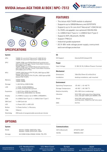 NPC-7512 Datasheet