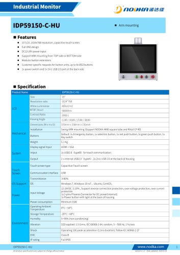 IDP59XXX_Datasheet