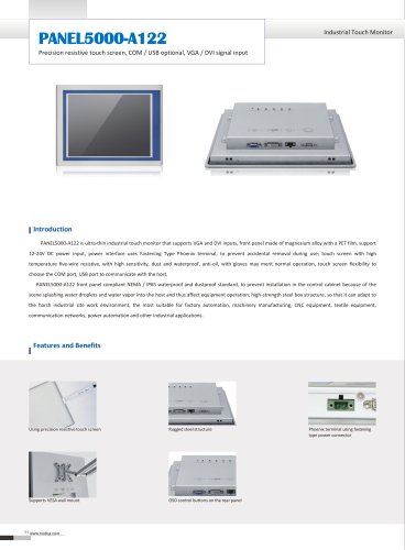 PANEL5000-A122 Datasheet