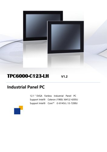 TPC6000-CXX3 Series Datasheet