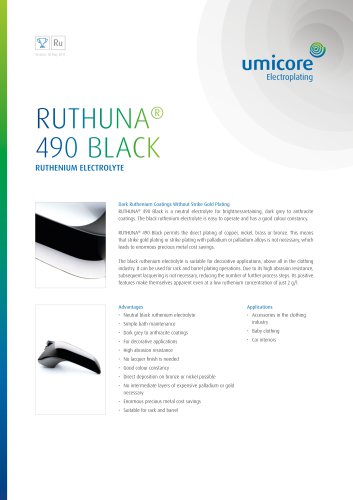 RUTHUNA® 490 BLACK