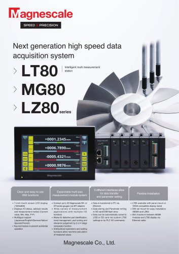 Digital Gauge LT80/MG80/LZ80 Flyer