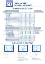 SD - PUMP CARE - filtros en aspiración - 3