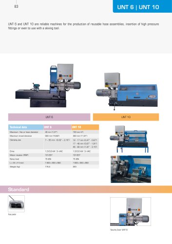 Peripheral Equipment &ndash; UNT 6 / UNT 10