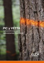 E1 PIC y VETTA radiocontroles para cabrestantes forestales