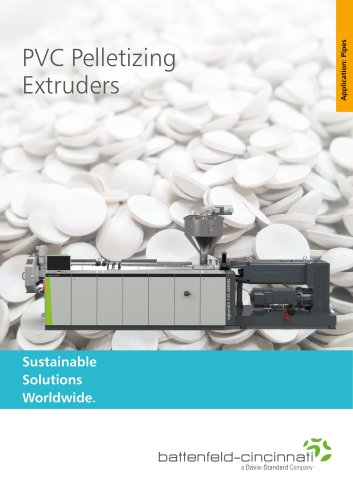 PVC Pelletizing Extruders