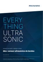 bks+ sensor ultrasónico de bordes